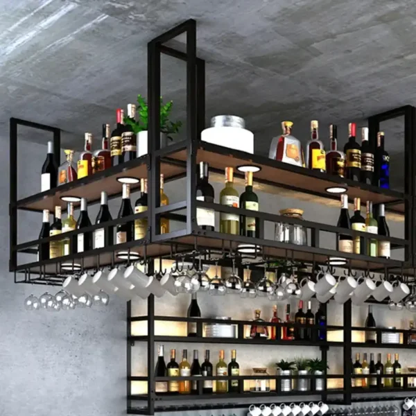 Bottle Storage Drinks Cabinet Modern Nightclub Bar - Image 3