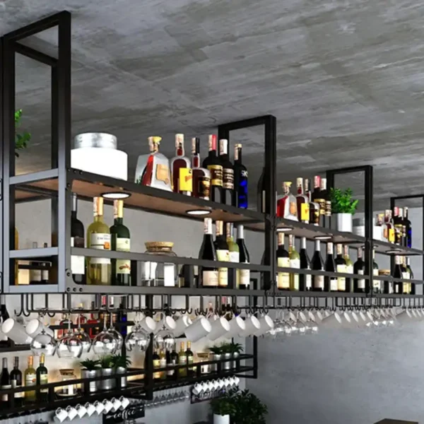 Bottle Storage Drinks Cabinet Modern Nightclub Bar - Image 2