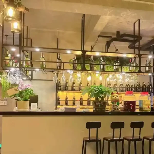Bottle Storage Drinks Cabinet Modern Nightclub Bar - Image 7