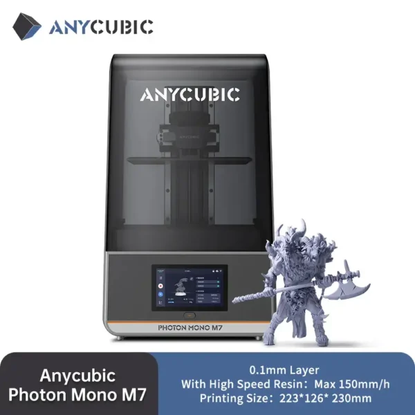 ANYCUBIC Photon Mono M7 Mono MSLA 3D Printer