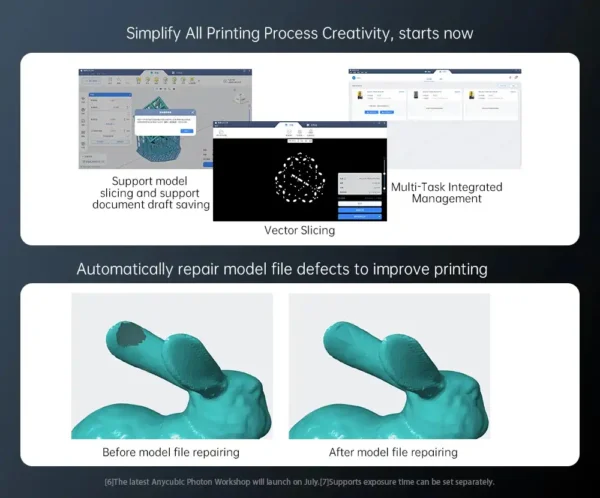 ANYCUBIC Photon Mono M7 Mono MSLA 3D Printer - Image 8