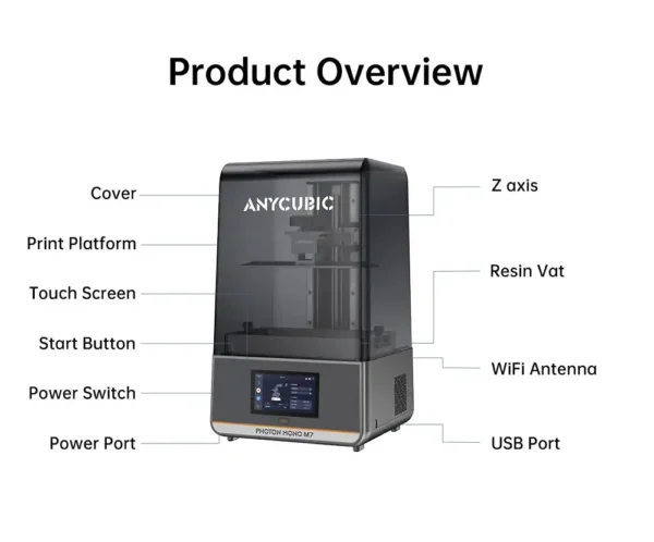 ANYCUBIC Photon Mono M7 Mono MSLA 3D Printer - Image 6