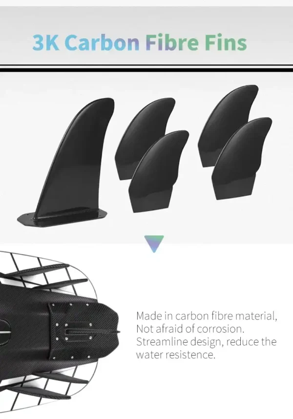 KOOTU Full Carbon Surfboard KTCE0038 - Image 12